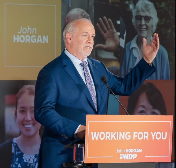 Horgan broke the law with 2020’s snap election: lawyer