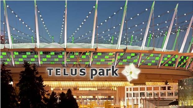 B.C. Place Stadium was supposed to become Telus Park, but Clark nixed the naming rights deal.